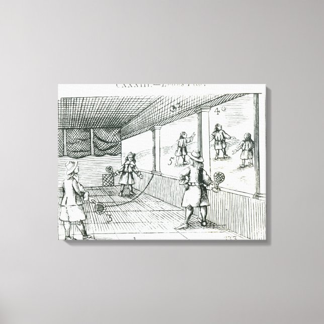 Ball Game Canvas Print (Front)