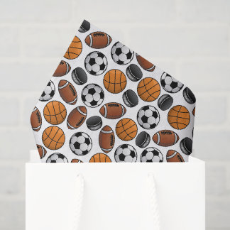Ball Games Tissue Paper