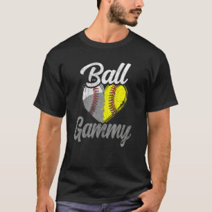 Ball Gammy Baseball Softball Team Sports T-Shirt