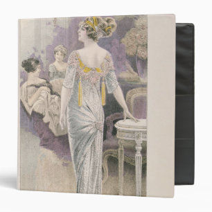 Ball gown, from 'Les Grandes Modes de Paris' Binder