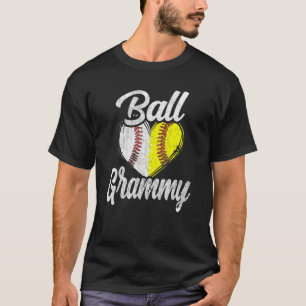 Ball Grammy Baseball Softball Team Sports T-Shirt