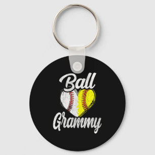Ball Grammy Baseball Softball Team Sports T Shirt Keychain