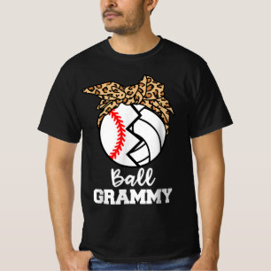 Ball Grammy Fun Baseball Volleyball Grammy T-Shirt