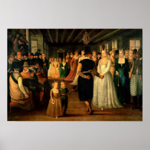 Ball in Venice in Honour of Foreign Visitors Poster