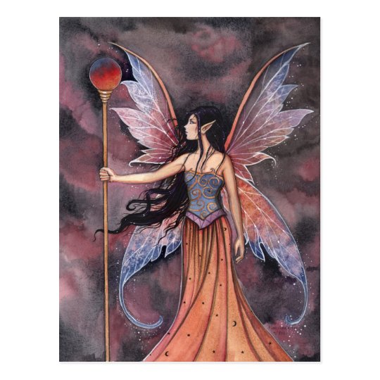 Ball of Fire Fairy Postcard