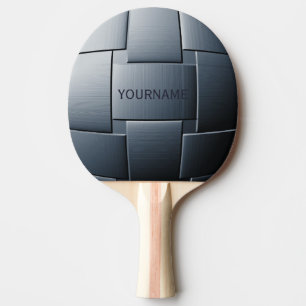 "Ball of Steel" custom ping pong paddle