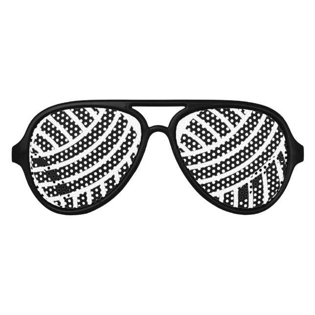 Ball of Yarn • Crafts Party Aviator Sunglasses (Front)