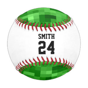 Ball Player Name Number Green Red Sports