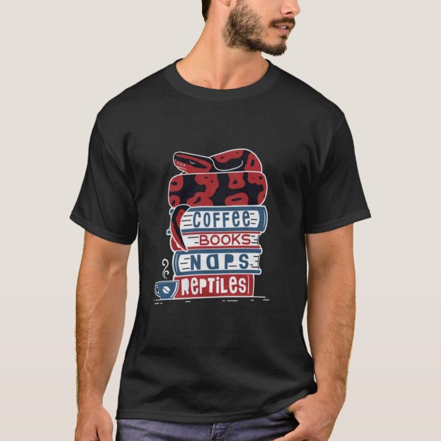Ball Python & Chill u2013 Reptile Loveru2019s Drea T-Shirt (Front)
