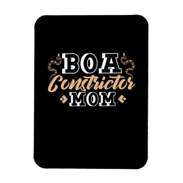 Ball Python Constrictor Mom Magnet (Vertical)