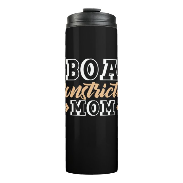 Ball Python Constrictor Mom Thermal Tumbler (Front)