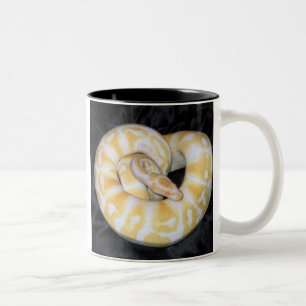 Ball Python - Customized Two-Tone Coffee Mug