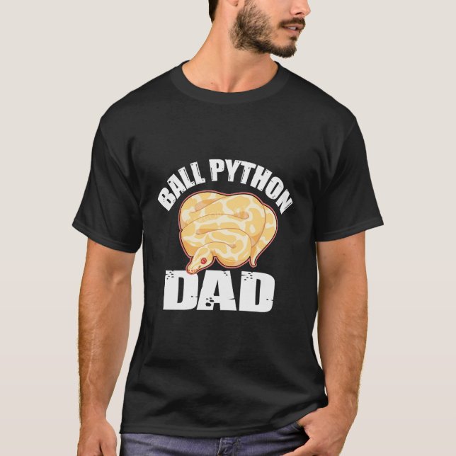 Ball Python Dad T-Shirt (Front)