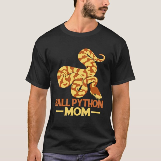 Ball Python Mom T-Shirt (Front)