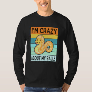 Ball Python Snake Mom Dad For Men Women Kids Rept T-Shirt
