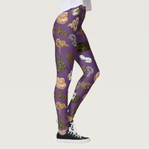 Ball Python Snake Morph Pattern Leggings