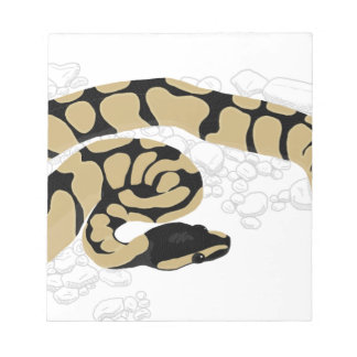 Ball Python Snake Notepad