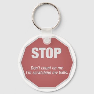 Ball Scratcher Keychain