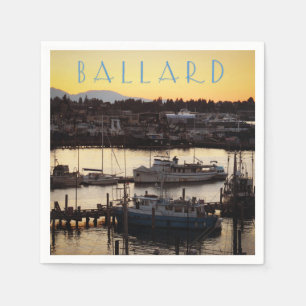 Ballard Boats Napkin