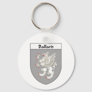 Ballard Coat of Arms/Family Crest Keychain