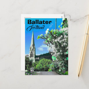 Ballater Scotland Travel Postcard   Memory Gift