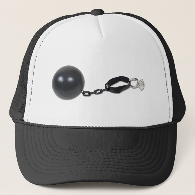 BallChainEngagement081510 Trucker Hat (Front)