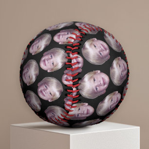 Balle De Baseball Ajouter votre photo de tête flottante - Petit Moti