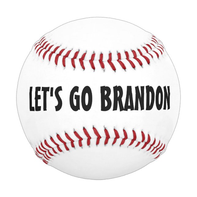 Balle De Baseball ALLONS BRANDON Baseballs. (Dos)