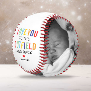 Balle De Baseball Amour à l'Outfield