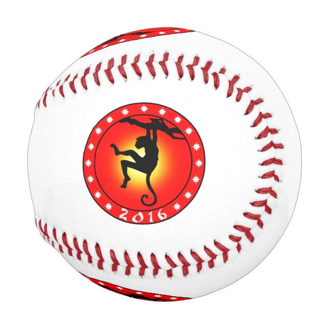 Balle De Baseball Année du singe 2016 (Devant Droite)