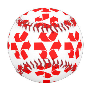 Balle De Baseball Annuler le recyclage du symbole