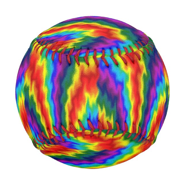 Balle De Baseball Arc arc-en-ciel flamboyant (Devant)