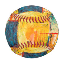 Arc-en-ciel de couleurs combinées Motif Baseball
