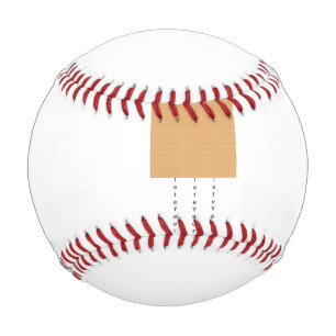 Balle De Baseball arrière - plan orange et blanc avec petits carrés
