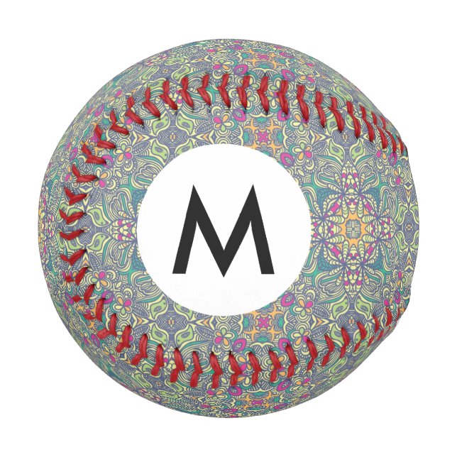 Balle De Baseball Arrière - plan vintage Abstrait (Devant Gauche)