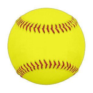 Balle De Baseball Aureolin (couleur solide)
