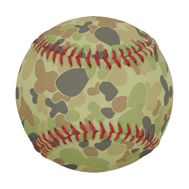 Balle De Baseball Aus camouflage vert (Dos)
