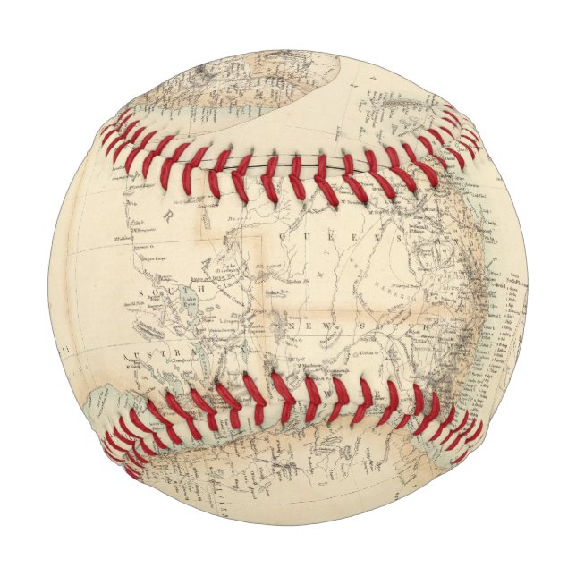 Balle De Baseball Australie et Nouvelle-Zélande (Devant)