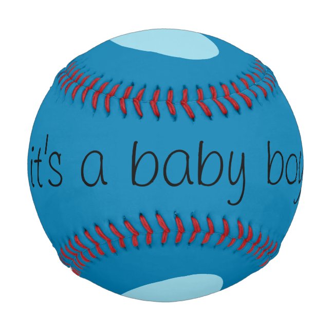 Balle De Baseball baby boy sex révéler baseball par dalDesignNZ (Devant)