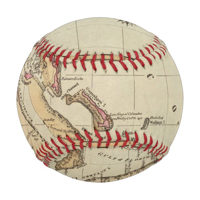 Balle De Baseball Bahamas (Devant)