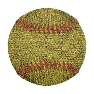 Balle De Baseball balance de reptiles faux or de peau de serpent