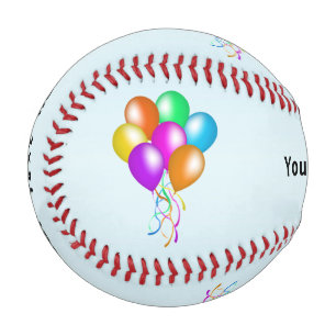 Balle De Baseball Bande de ballons colorée et brillante