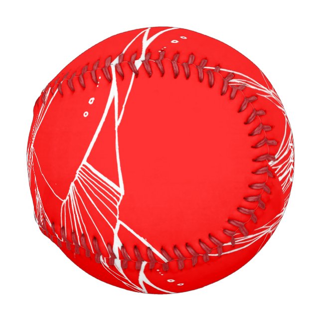 Balle De Baseball Base-ball de la géode Red Matter (Devant Droite)