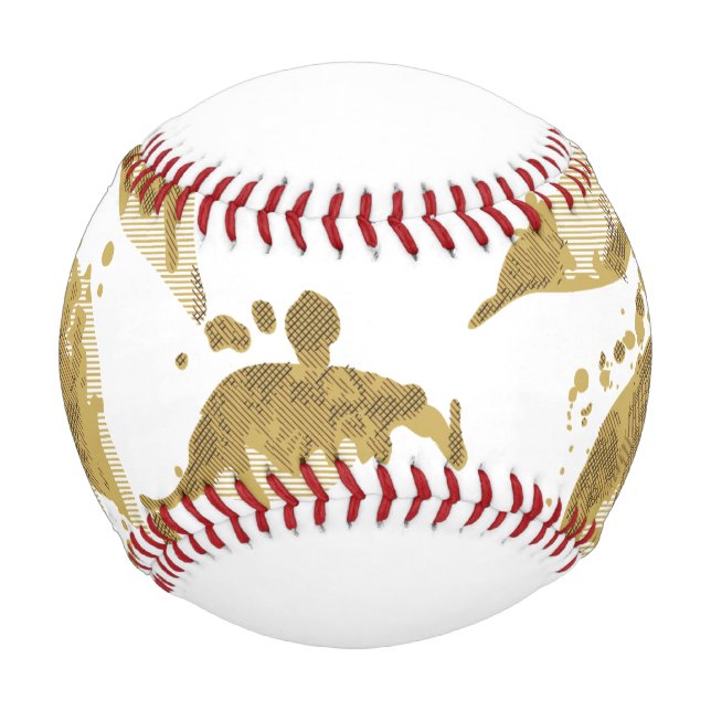 Balle De Baseball Baseball (Devant)