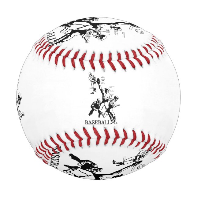 BALLE DE BASEBALL BASEBALL (Devant)