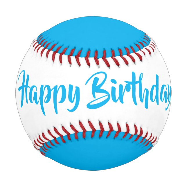 Balle De Baseball Baseball d'anniversaire par dalDesignNZ (Dos)