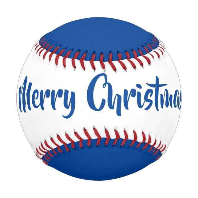 Balle De Baseball Baseball de Noël par dalDesignNZ (Dos)