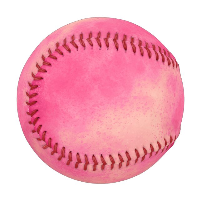 Balle De Baseball Baseball de sable rose (Devant Gauche)