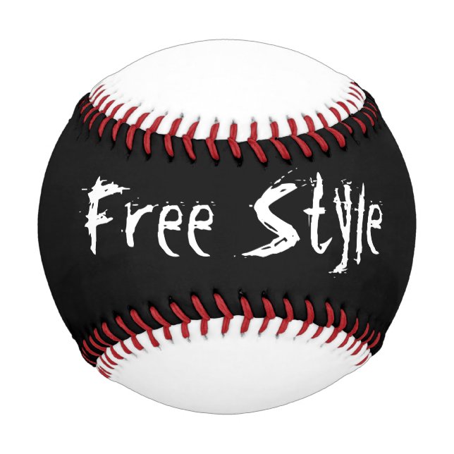 Balle De Baseball Baseball de style libre (Devant)