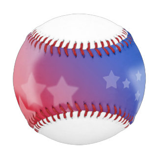 Balle De Baseball Baseball des étoiles patriotiques